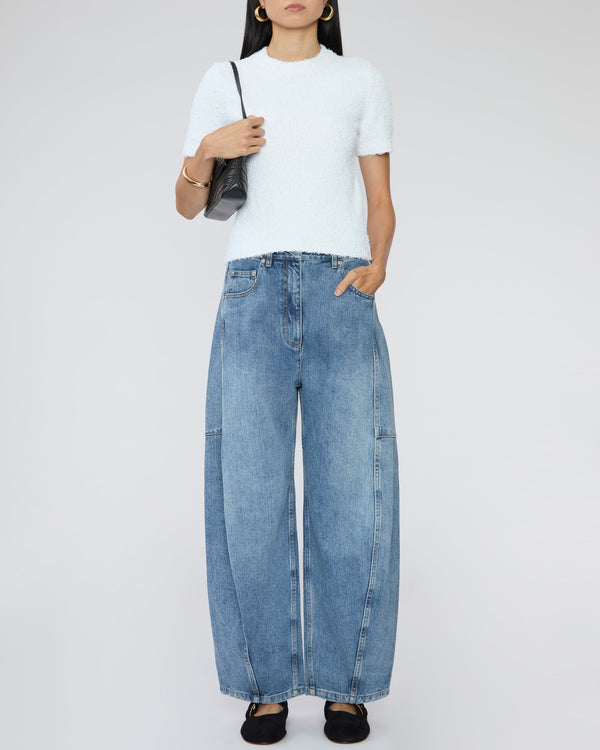 TIBI Serviette Baby T in White