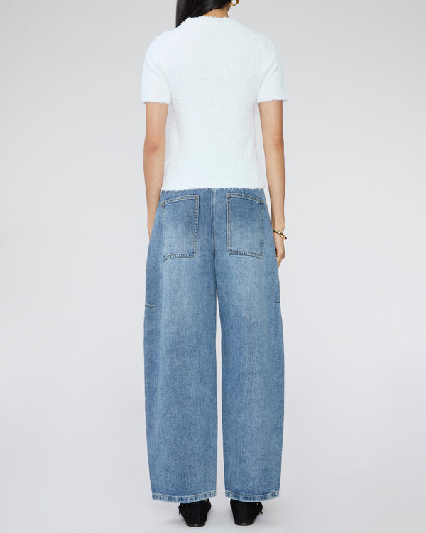 TIBI Serviette Baby T in White