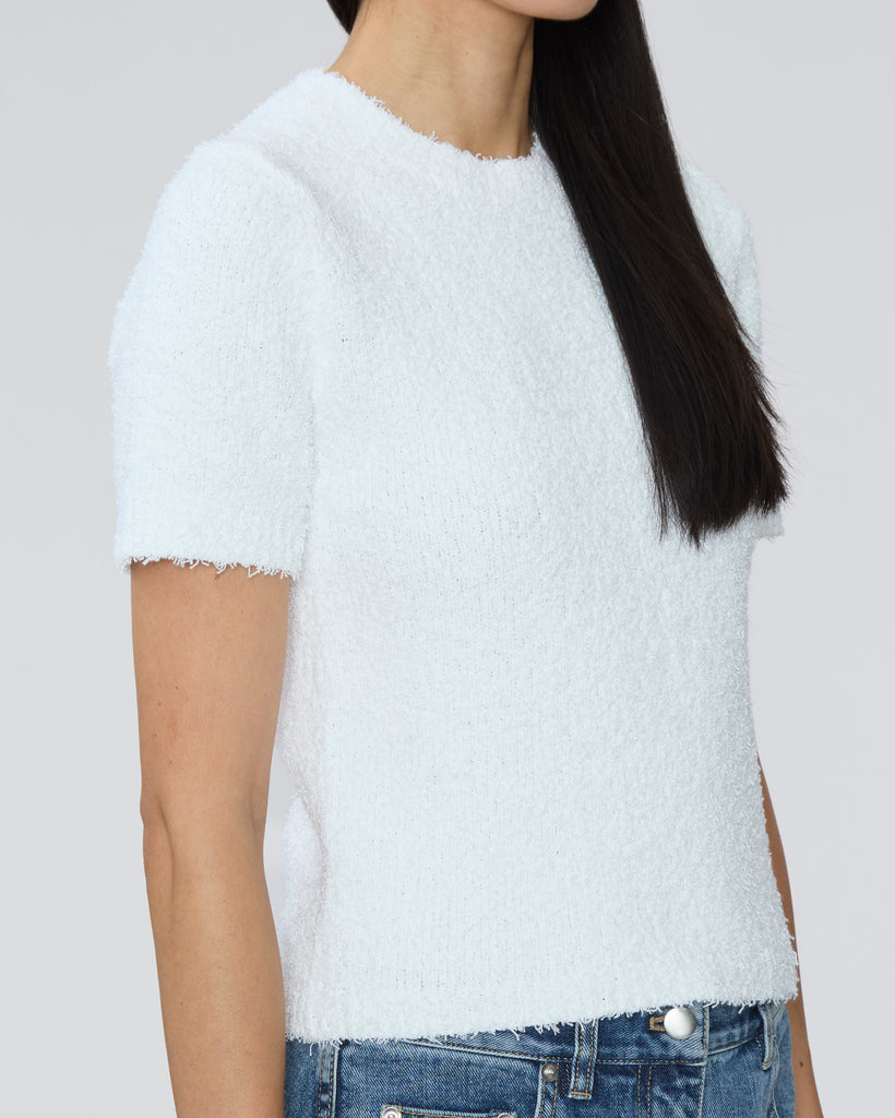 TIBI Serviette Baby T in White