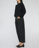TIBI Skinlike Mercerized Wool Crewneck Pullover