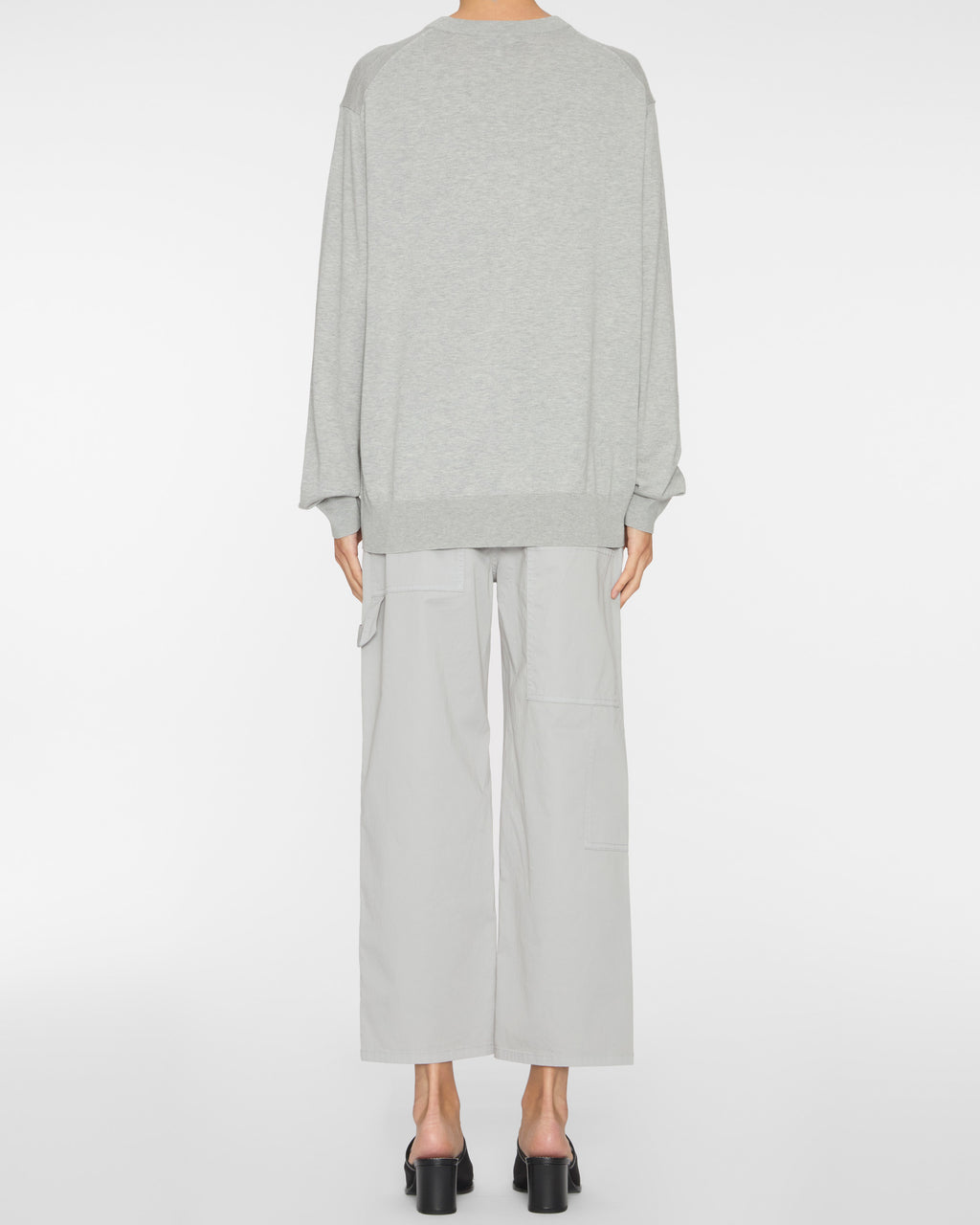 TIBI Super Fine Gauge Perfect Men's Pullover