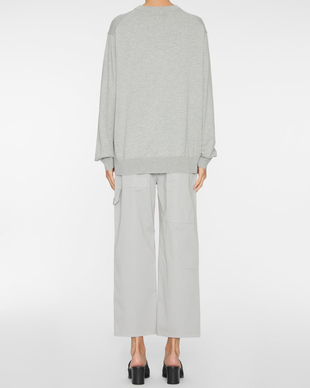 TIBI Super Fine Gauge Perfect Men's Pullover