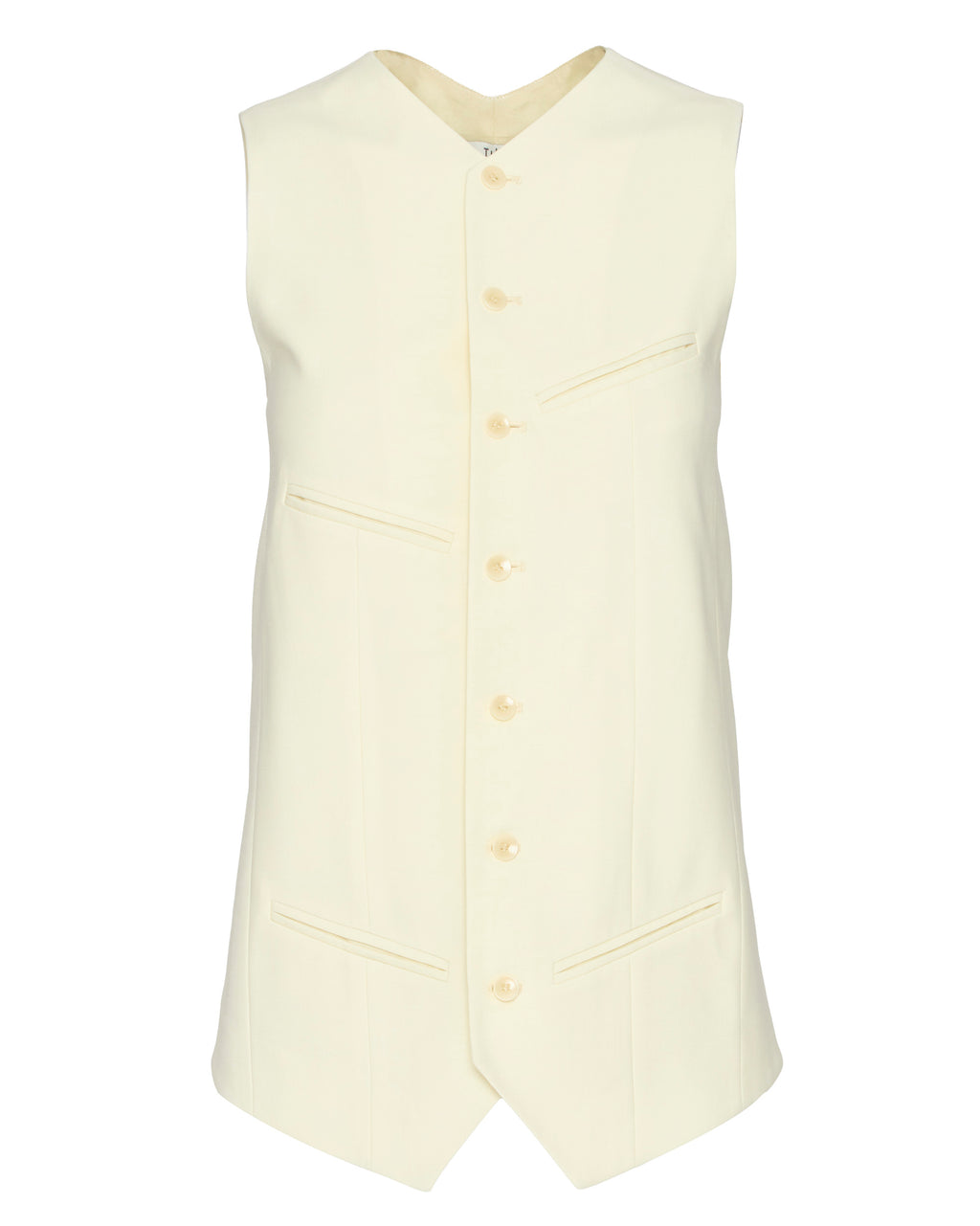 Tropical Wool Easy Vest