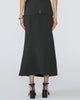 TIBI Wool Crepe Marte Fluid Skirt