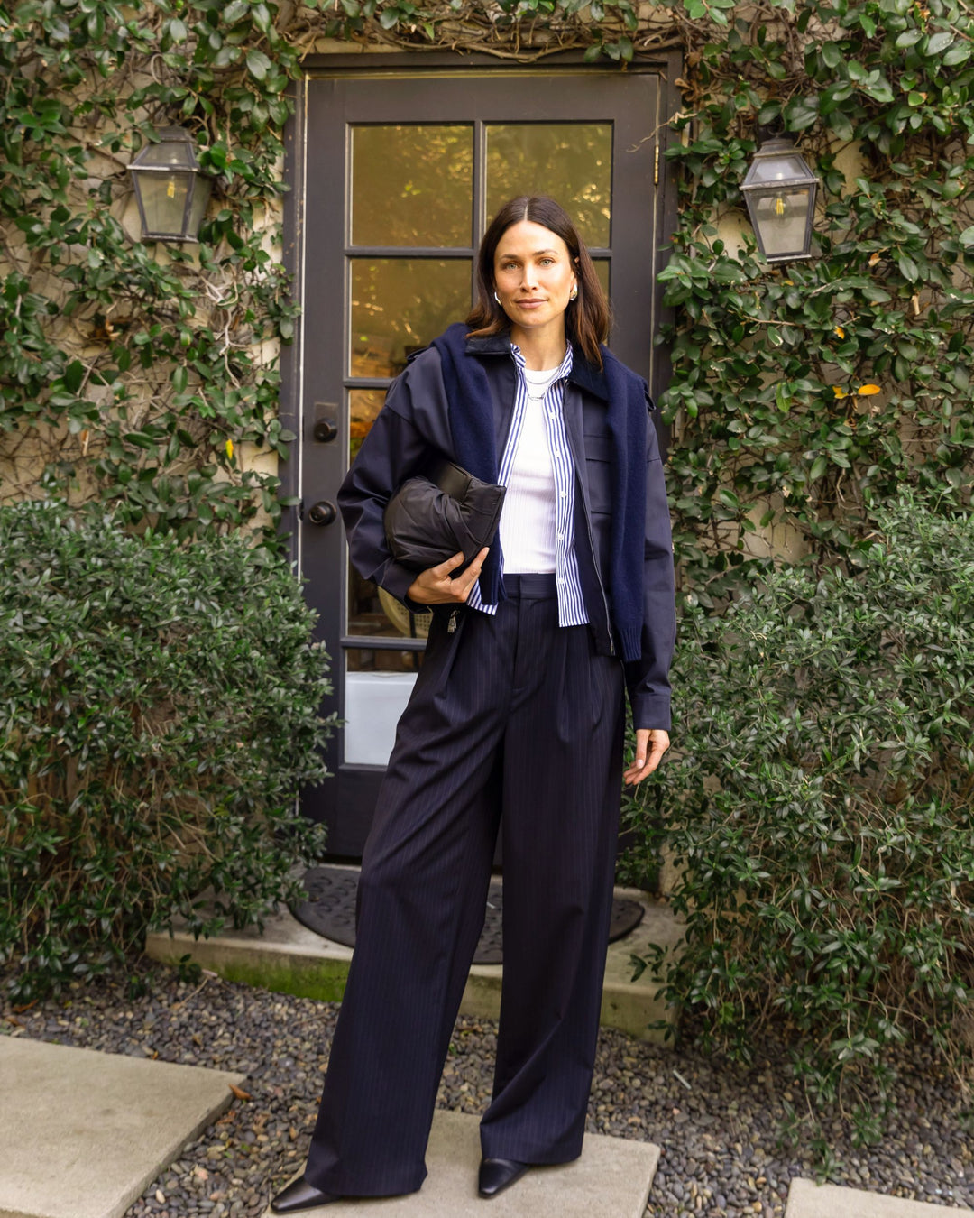 Tibi Dominic Pinstripe Stella Pant