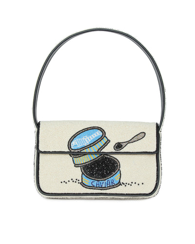 Tommy Beaded Bag in Caviar Dreams