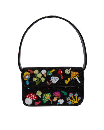 Tommy Beaded Bag in Shroomscape