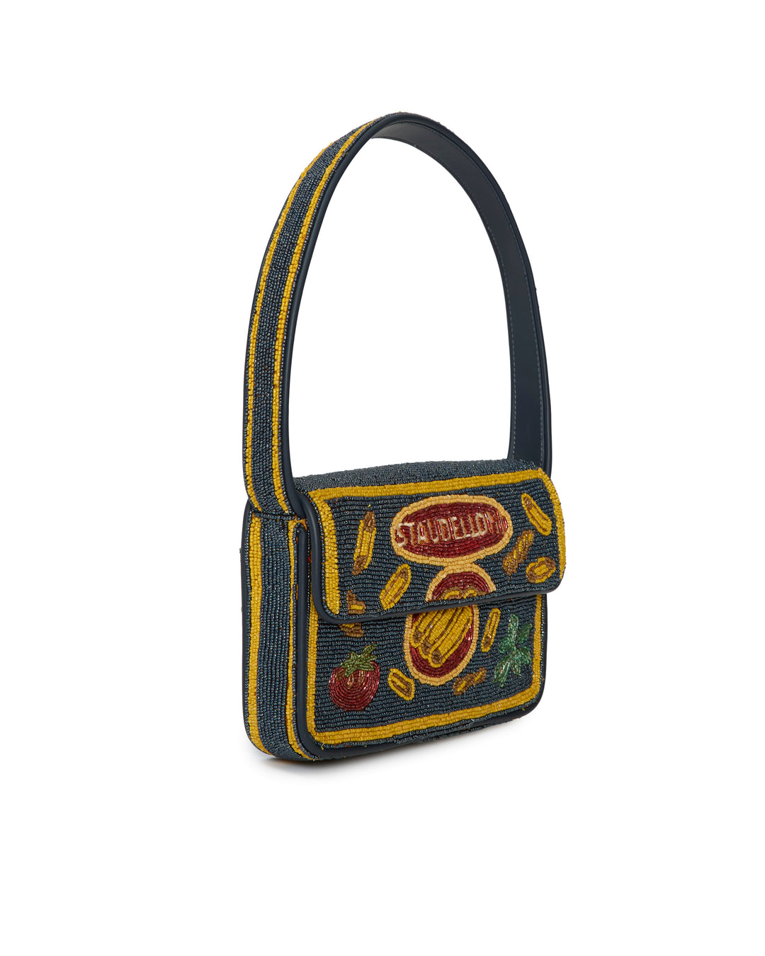 STAUD Tommy Beaded Bag in Staudelloni