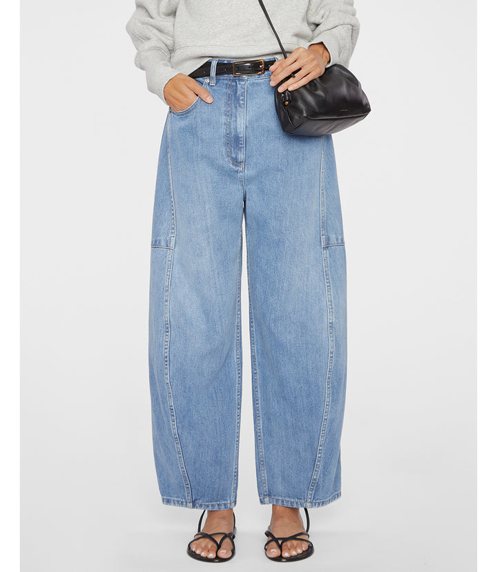 Understanding Petite Proportions in Denim—THE WIDER THE JEAN, THE SHORTER YOU LOOK
