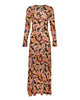 ULLA JOHNSON Amari Long Sleeve Jersey Dress