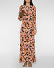 ULLA JOHNSON Amari Long Sleeve Jersey Dress
