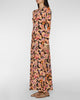 ULLA JOHNSON Amari Long Sleeve Jersey Dress