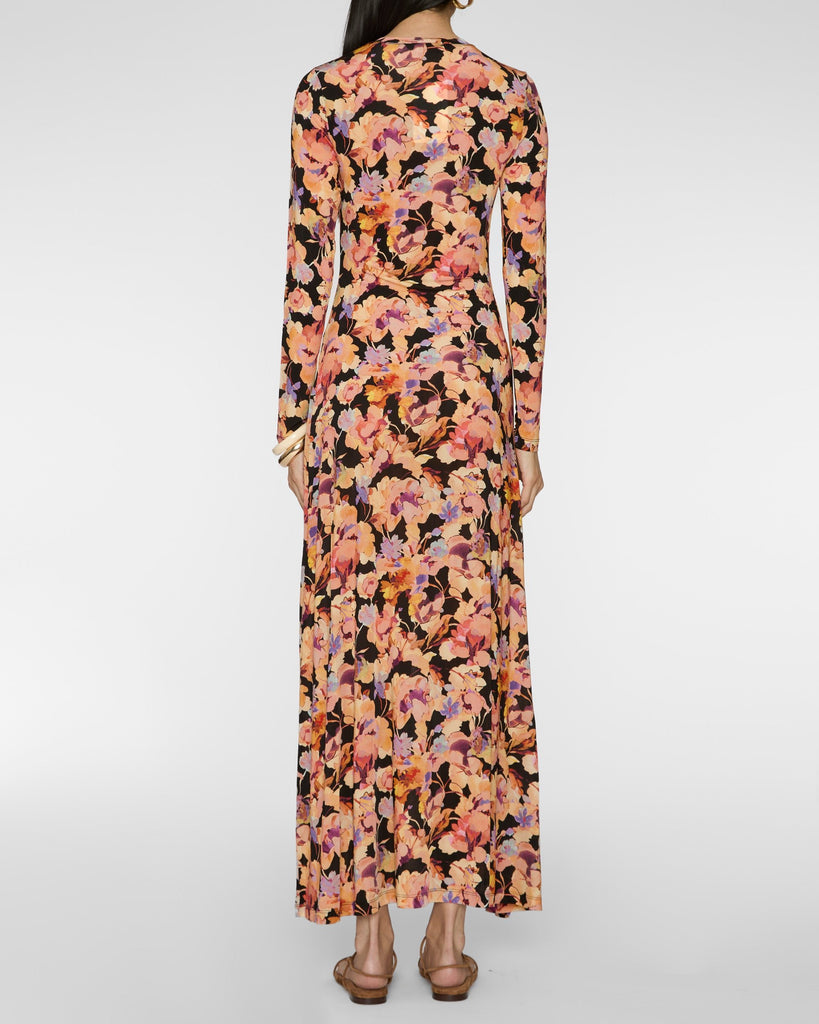 ULLA JOHNSON Amari Long Sleeve Jersey Dress