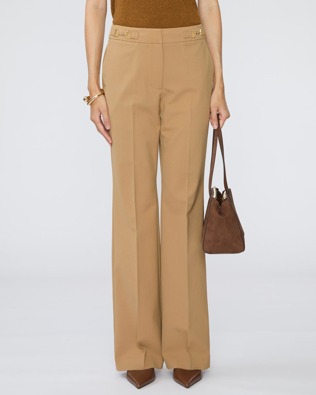 ULLA JOHNSON Quartier Mid - Rise Pants
