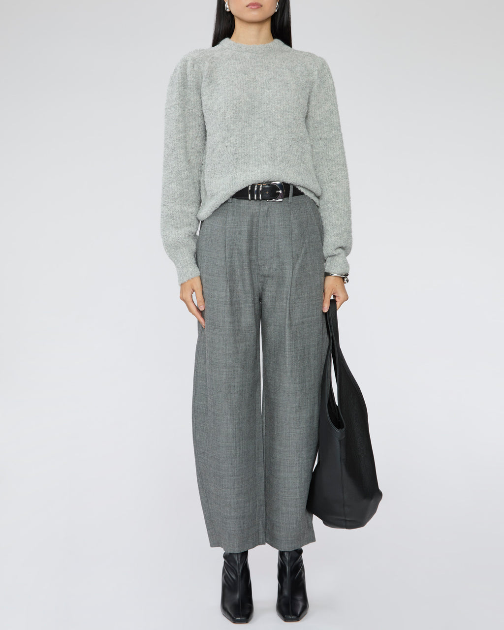 ULLA JOHNSON Romily Alpaca Long Sleeve Pullover