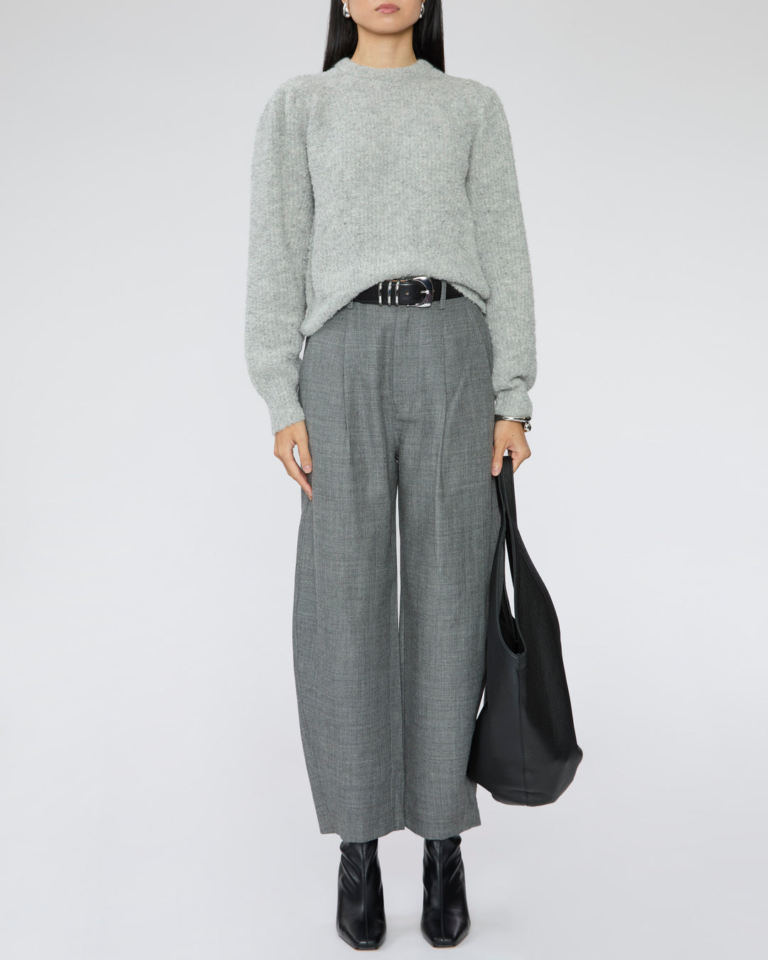 ULLA JOHNSON Romily Alpaca Long Sleeve Pullover