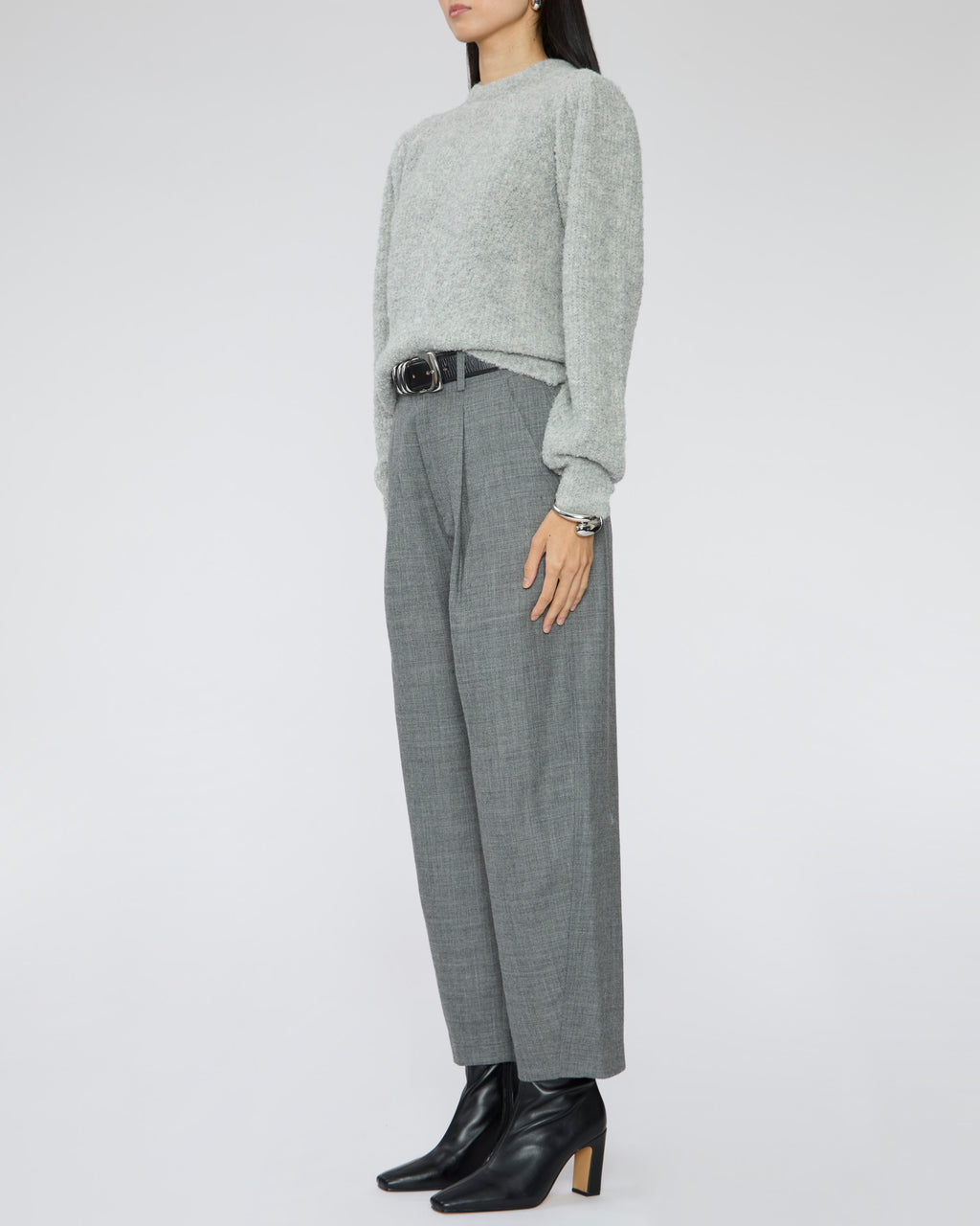 ULLA JOHNSON Romily Alpaca Long Sleeve Pullover