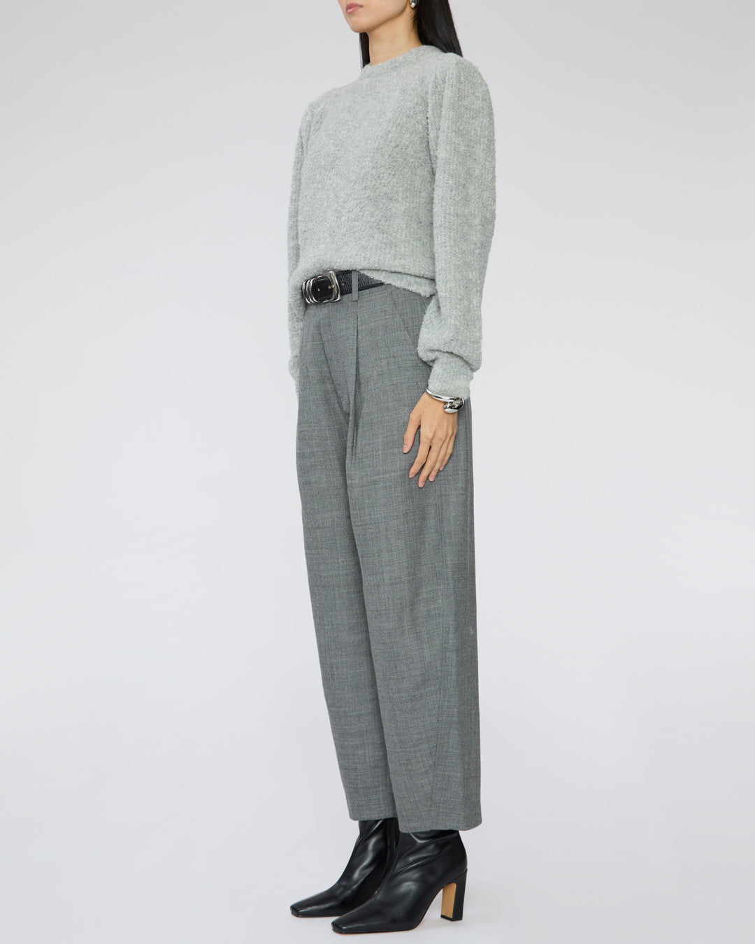ULLA JOHNSON Romily Alpaca Long Sleeve Pullover