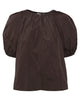 Talie Silk Short Sleeve Blouse