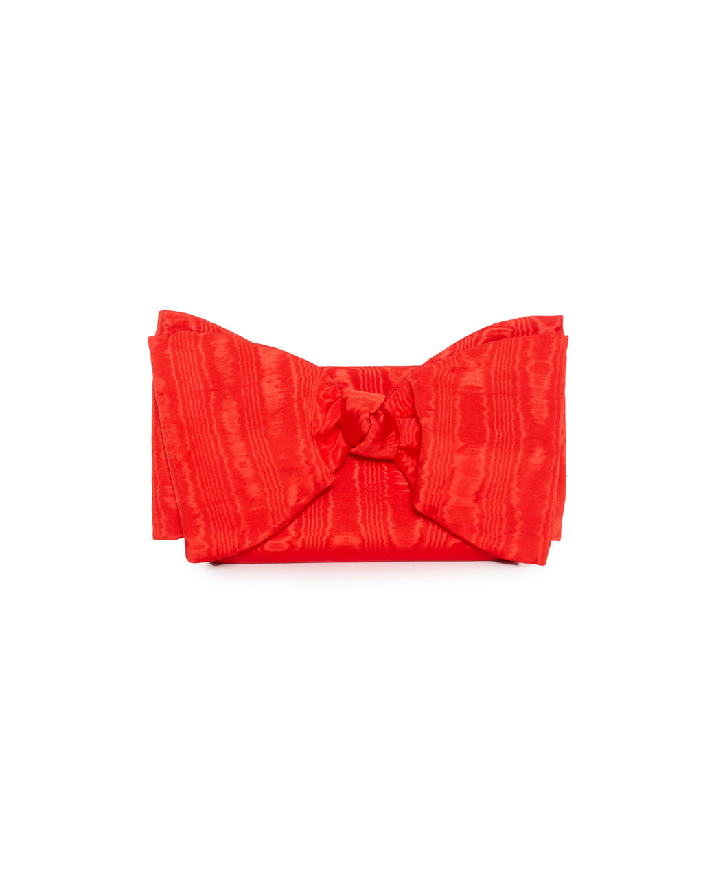 LOEFFLER RANDALL Valerie Bow Clutch in Red