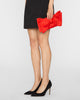 Valerie Bow Clutch in Red