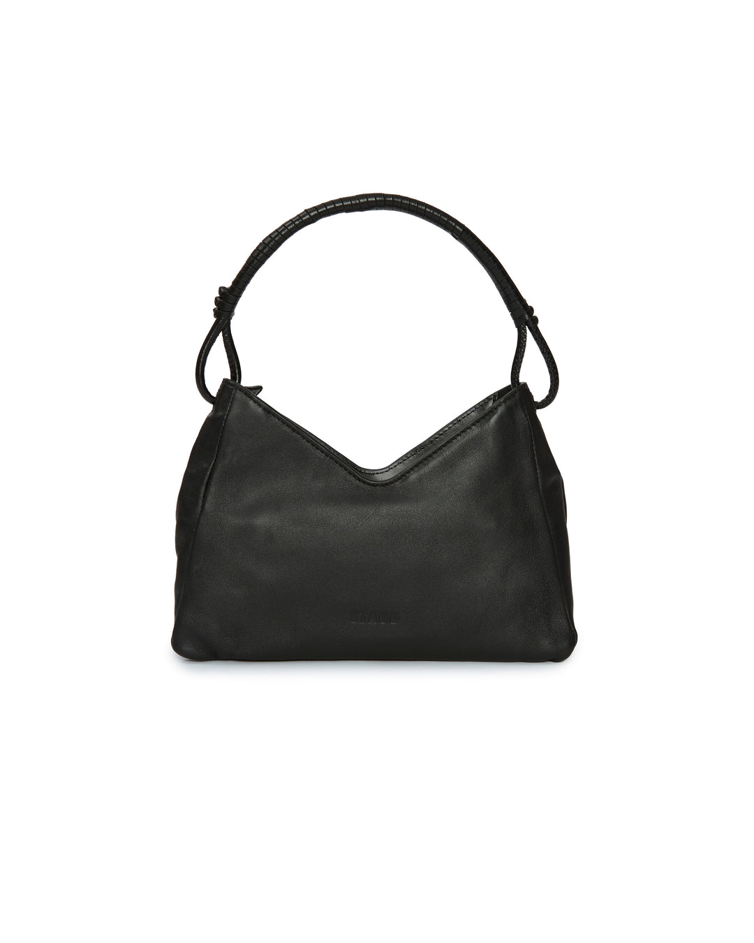 STAUD Valerie Shoulder Bag in Black