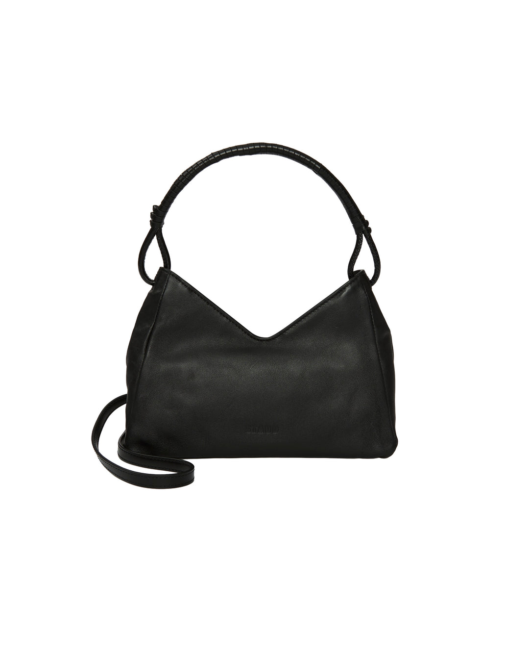 STAUD Valerie Shoulder Bag in Black