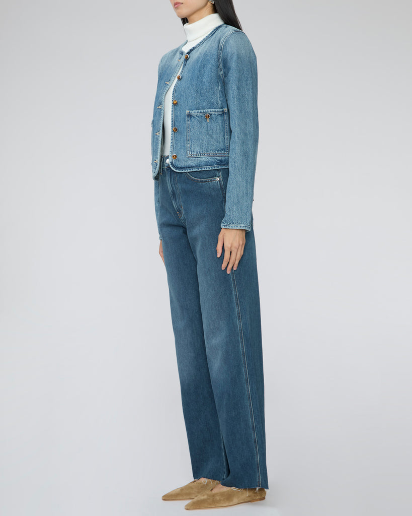 VERONICA BEARD Andrea Jacket with Novel Buttons