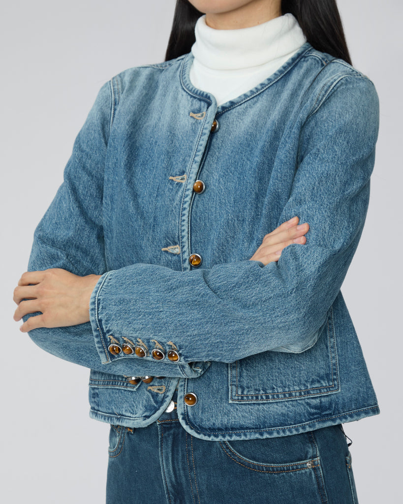 VERONICA BEARD Andrea Jacket with Novel Buttons