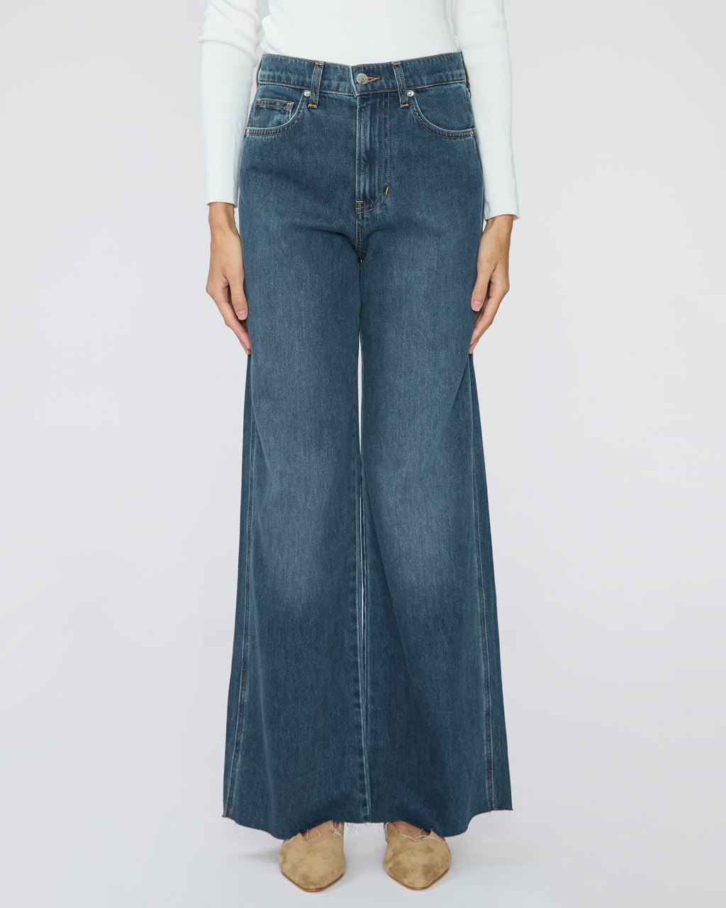 VERONICA BEARD Taylor High Rise Wide Leg