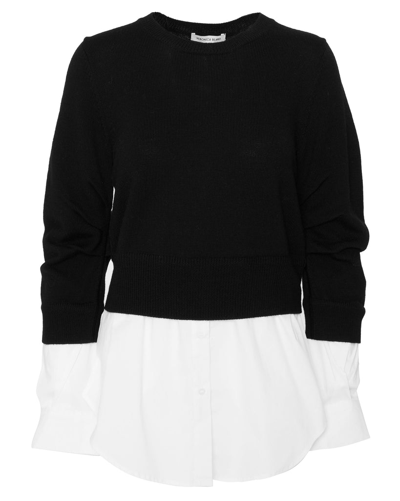 VERONICA BEARD Amirah Mixed Media Sweater– Capsule Shop