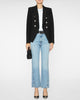 Miller Dickey Jacket in Black/Silver