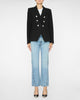 Miller Dickey Jacket in Black/Silver