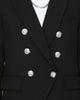 Miller Dickey Jacket in Black/Silver