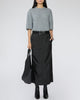 TIBI Washable Cashmere Oversized Easy T in Heather Grey