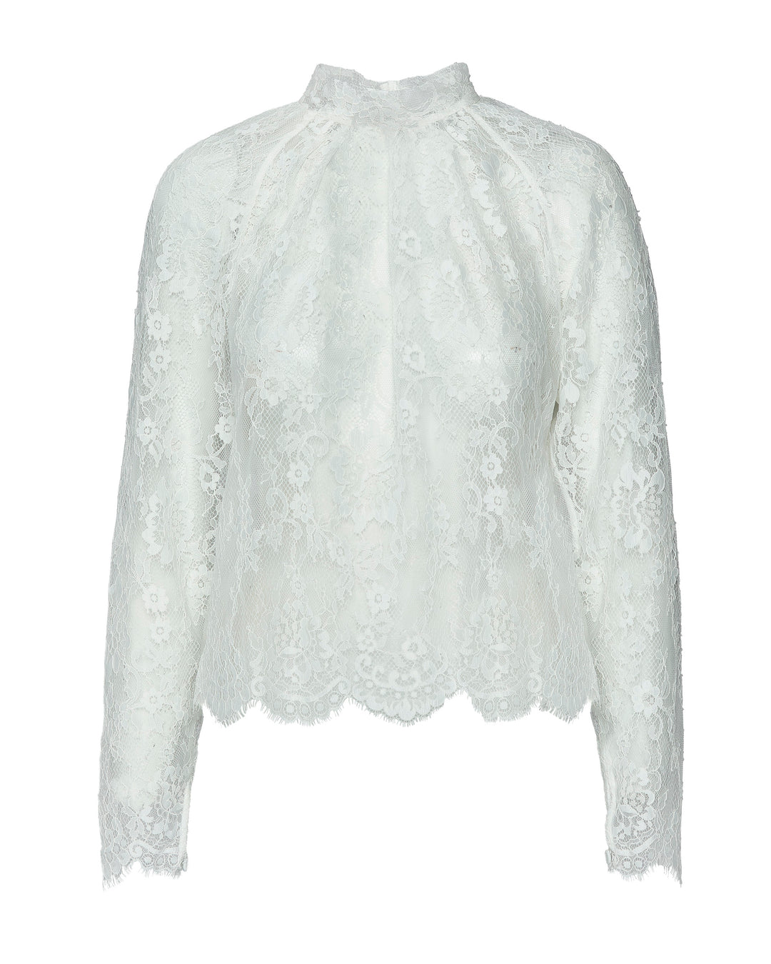 SELF PORTRAIT White Lace Blouse