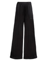 Wide Leg Pant With Pintucks in Black