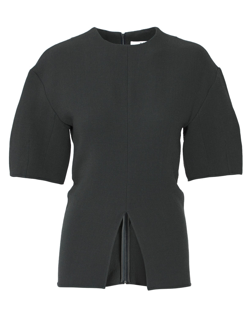 TIBI Wool Crepe Split Front T