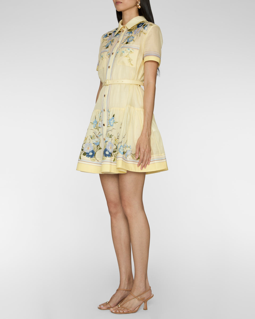 sabila organza mini dress Self-portrait Floral in Lemon or any event where Color:Natural Walnut plunging v neck dress Jovani 43098 Fitted Sequin