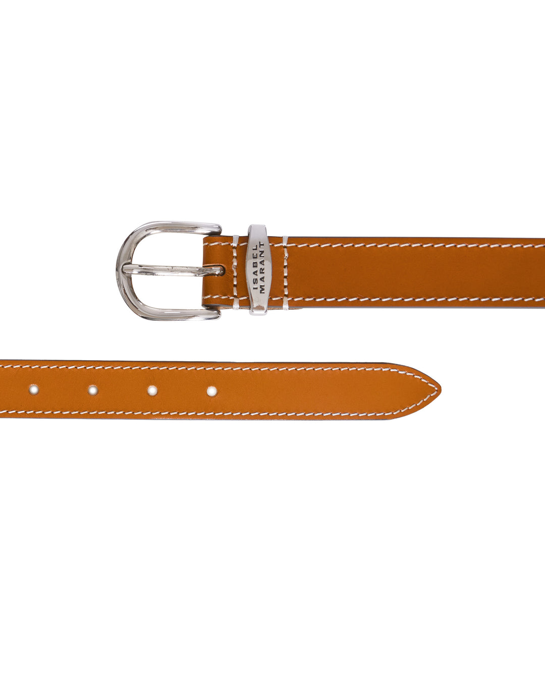 ISABEL MARANT ETOILE Zadd Belt in Natural/Gold