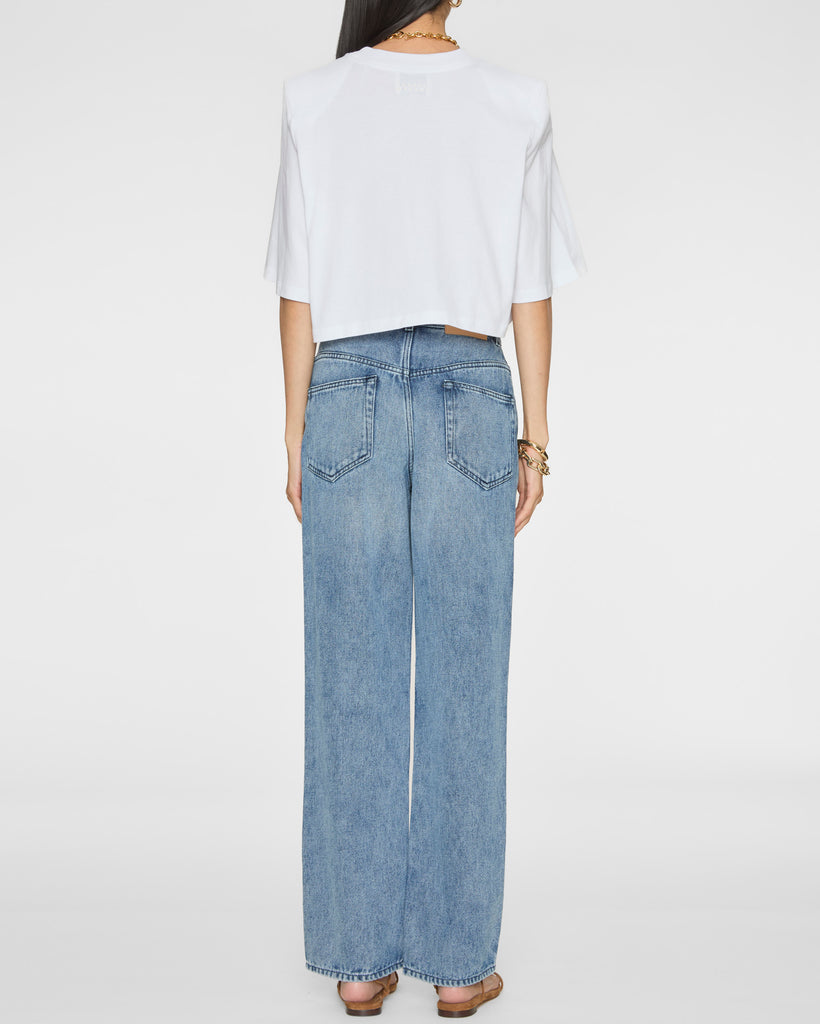 ISABEL MARANT ETOILE Zaely Tee Shirt in White