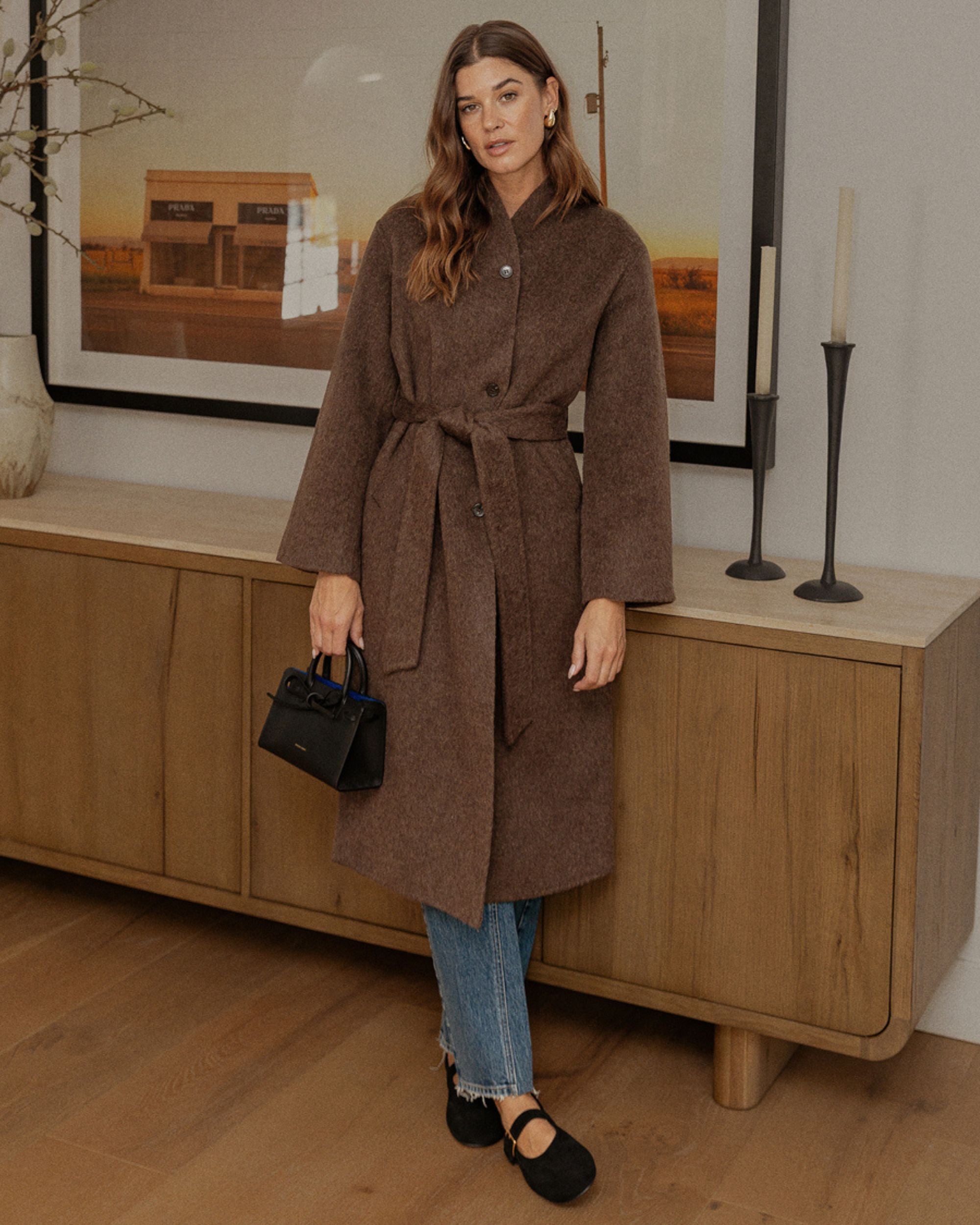 RAILS Roland Coat in Heather Umber – Capsule Shop