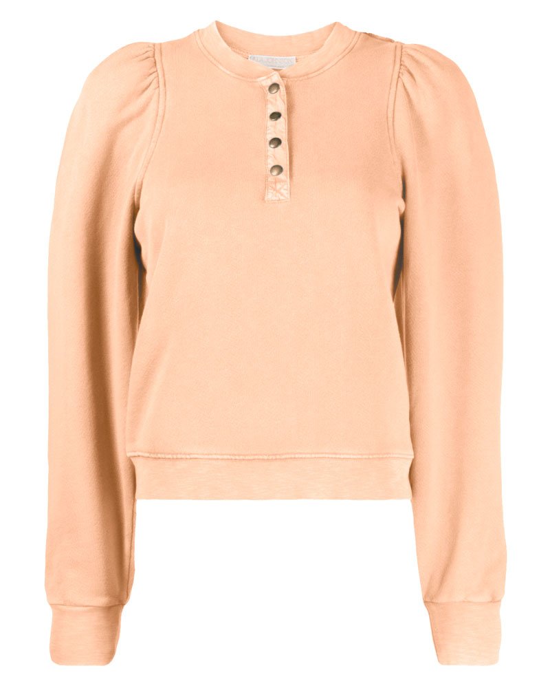 Ulla Johnson Asher Top in Pale Coral