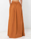 Button Down Maxi Skirt