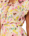 Misa Dakota Dress in Hello Yellow Flora