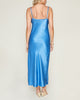 ENZA COSTA Bias Cut Slip Dress in Pool Blue - Capsule Shop