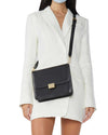 Le Signature Leather Bag in Noir