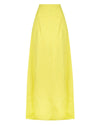SWF High Waist Maxi Skirt in Limone
