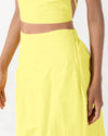 SWF High Waist Maxi Skirt in Limone
