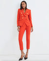 Veronica Beard Honolulu Pant in Flame Red